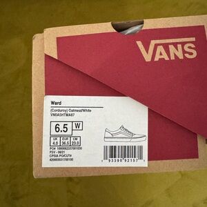 Vans Ward Sneakers - Oatmeal and White